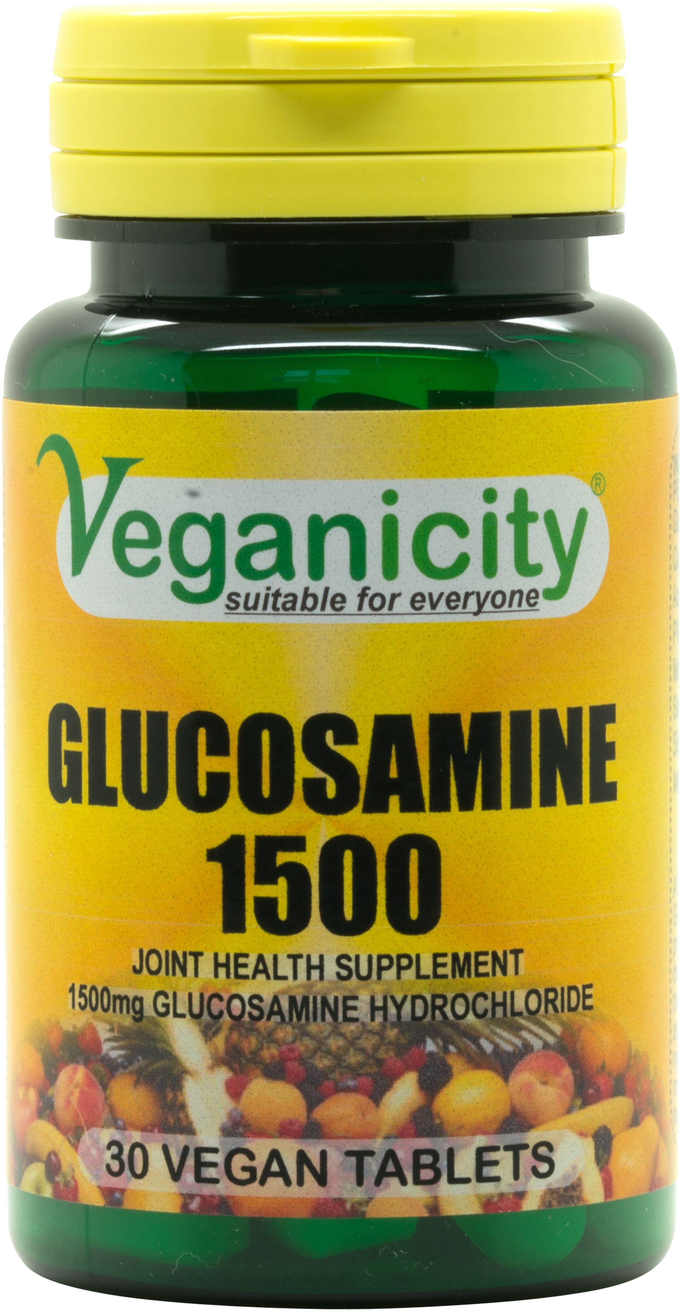 Veganicity > Bone & Joint Health > Glucosamine HCL 1500mg